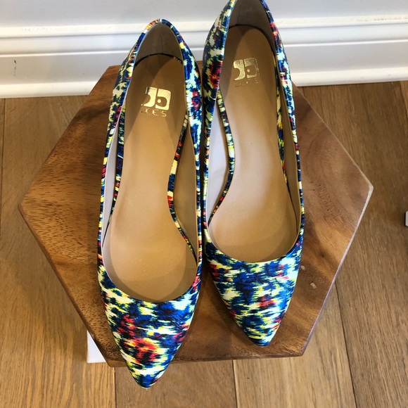 Joe’s Jeans Multicolor High Heels - Size 6.5 - Picture 4 of 15